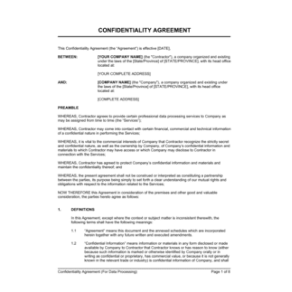 Affiliate Agreement