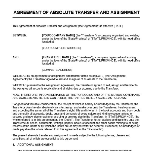 Affiliate Agreement