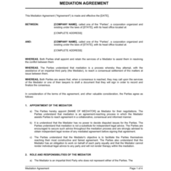 Affiliate Agreement