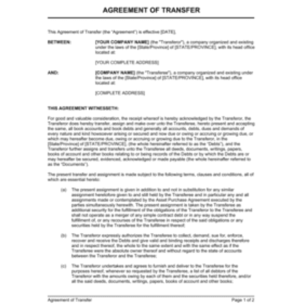 Affiliate Agreement