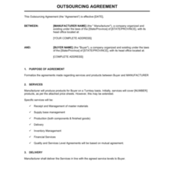 Affiliate Agreement