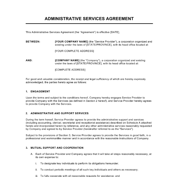 Affiliate Agreement