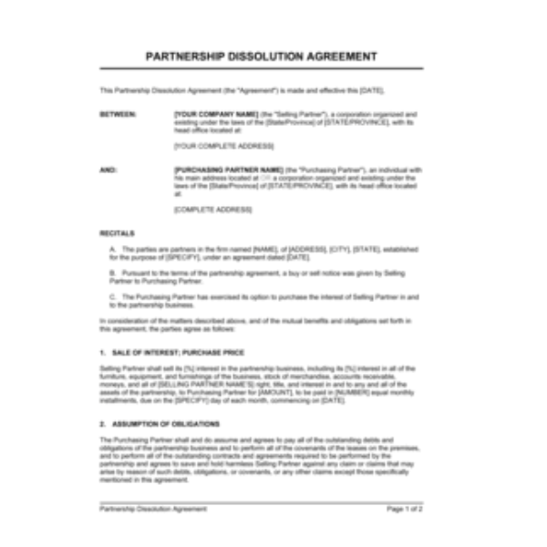 Affiliate Agreement