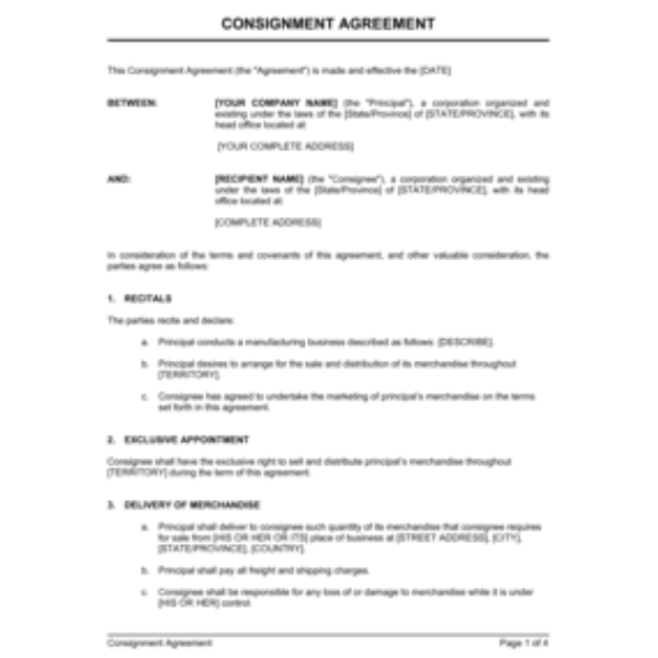 Affiliate Agreement