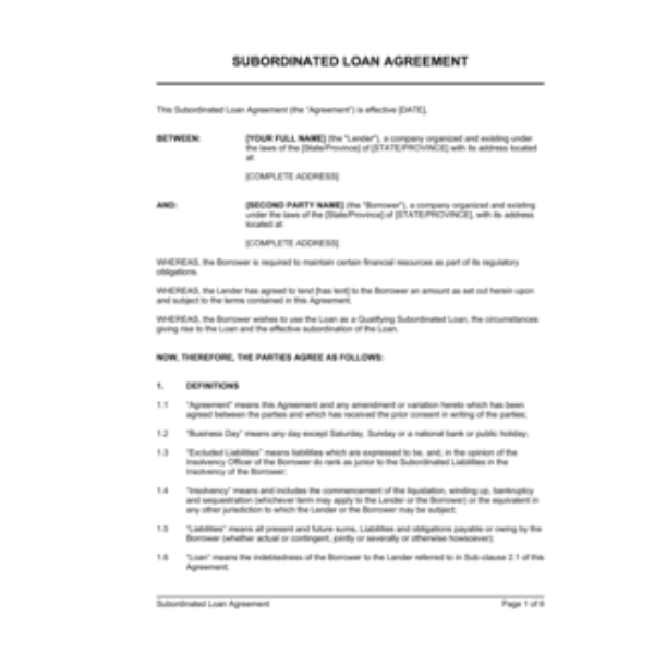 Affiliate Agreement