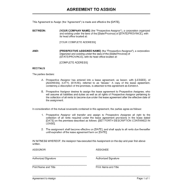 Affiliate Agreement