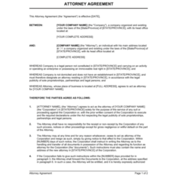 Affiliate Agreement