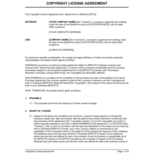 Affiliate Agreement