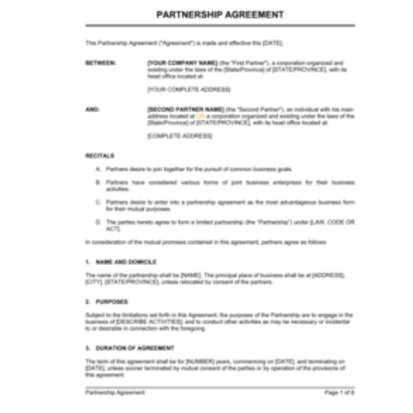 Affiliate Agreement