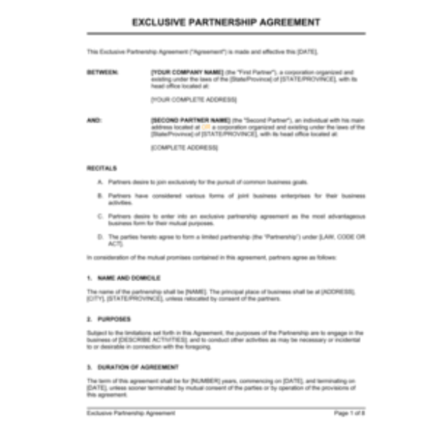 Affiliate Agreement