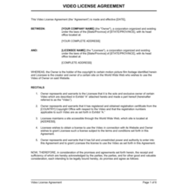 Affiliate Agreement