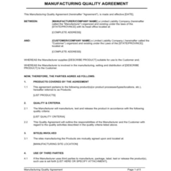 Affiliate Agreement