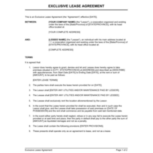 Affiliate Agreement