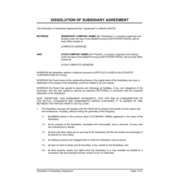 Affiliate Agreement