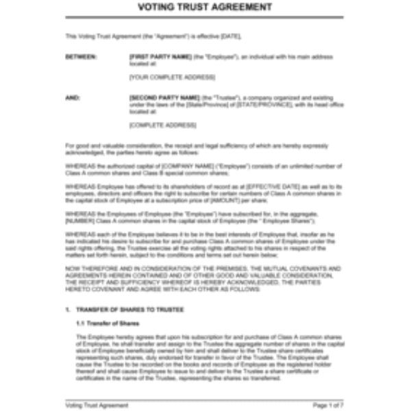 Affiliate Agreement