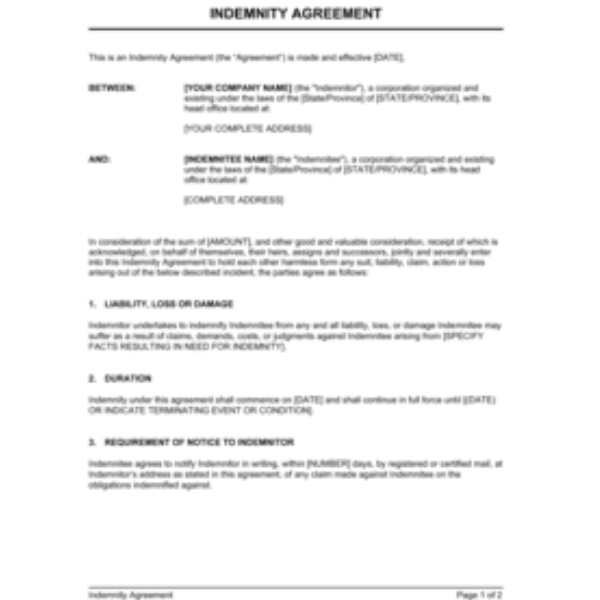 Affiliate Agreement