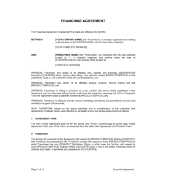 Affiliate Agreement