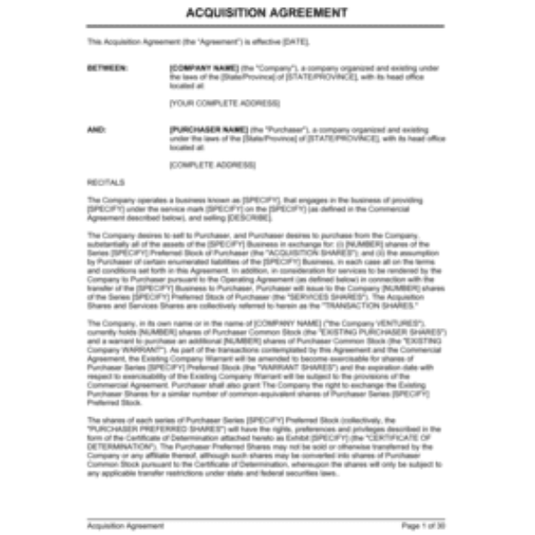 Affiliate Agreement