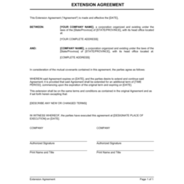 Affiliate Agreement