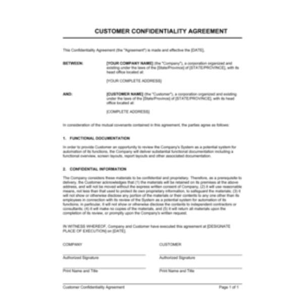 Affiliate Agreement