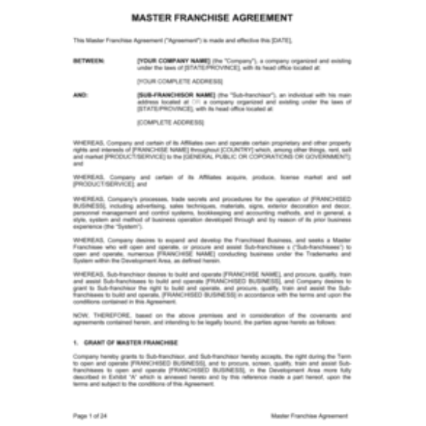 Affiliate Agreement