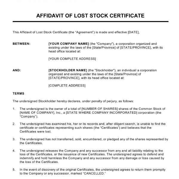 Affiliate Agreement