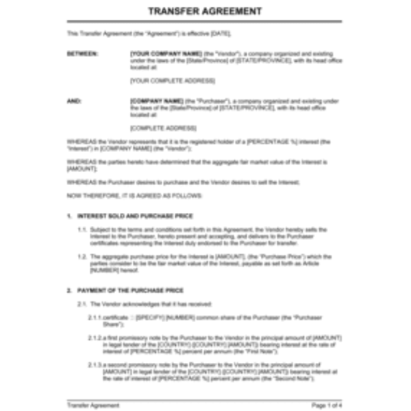 Affiliate Agreement