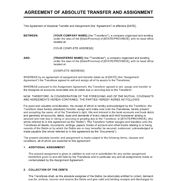 Affiliate Agreement