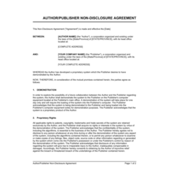 Affiliate Agreement