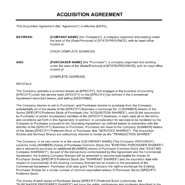 Affiliate Agreement